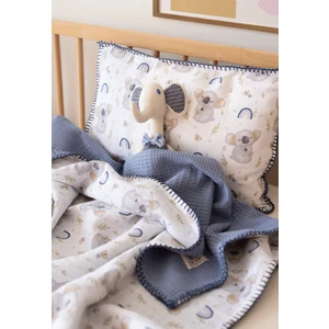 Lizayn Tekstil Waffle Müslin Pike Örtü 100X100 & Yastık Kılıfı 35X45 %100 Pamuk Oeko-Teks Sertifikalı