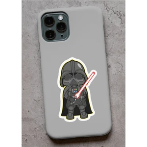 1 Adet Star Wars Darth Vader Telefon Laptop Notebook Sticker