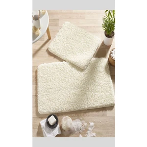 Doğal Kaymaz Taban 2'li  Soft Shaggy Banyo Paspası 60X100 - 50X60