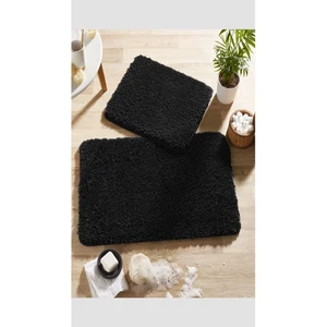 Doğal Kaymaz Taban 2'li  Soft Shaggy Banyo Paspası 60X100 - 50X60