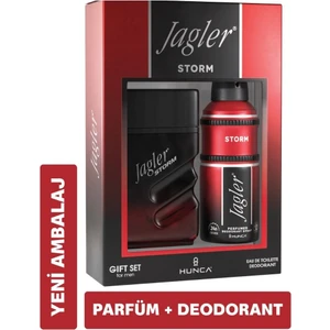 JAGLER Storm Erkek Parfüm Seti 90 ml EDT + 150 ml Deodorant