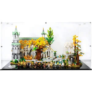 Display Case - Sergileme Vitrini 10316 Icons Yüzüklerin Efendisi Rivendell Pleksıglass