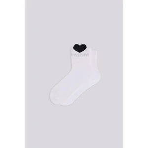 Bg Store Kız Çocuk Beyaz Çorap