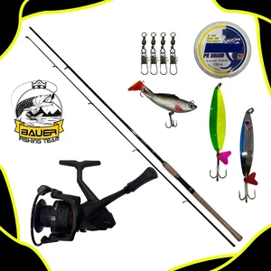 Çabuk Av Bauer Air Light 3000 Daiko 210 cm 10-40 gr Spin Olta Takımı Seti