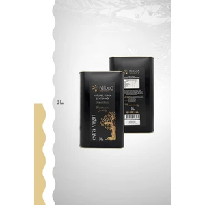 Nilbağ Zeytinyağları Ayvalık Natural Soğuk Sıkım Sızma Zeytinyağı Teneke 3lt.