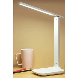 BK Commerce Şarjlı Masa Lambası - 3 Renk Dokunmatik Telefon Stantlı 9W LED 800 Lümen USB Şarjlı