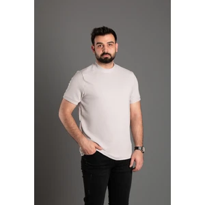 Zeki Özer Erkek Gri Yarım Boğazlı Soft T-Shirt