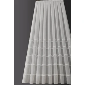 Rech Home Iskandinav Luna Keten Tül Perde Normal Pile - Ekstra Gramajlı - Kırışma Yapmaz