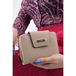 Luka Bozuk & Kağıt Para Bölmeli Fermuarlı Kartlık Kadın Cüzdan