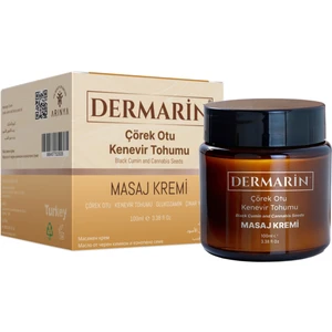 Dermarin Çörek Otu Kenevir Tohumlu Masaj Kremi 100 ml