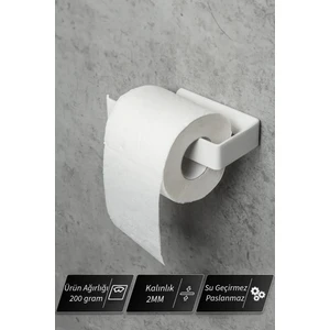 Kaliteli Paslanmaz Çelik Tuvalet Kağıtlığı, Peçetelik -Banyo Lavabo Mutfak Dekoratif Çok Amaçlı Askı