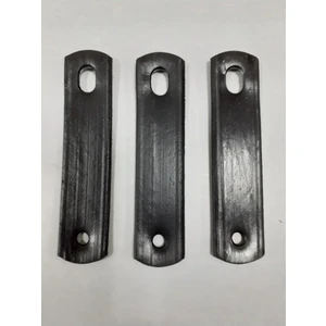 Pvc Kaplı Çok Amaçlı Kelepçe Kroşe Balkon Filesi Kelepçesi Kablo Hortum Bakır Boru Kroşesi 10 Adet
