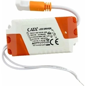 CATA CT-2516 8-18W Slim LED Driver Adaptör 120mA DC Panel ve Spot LED Trafo Uyumlu