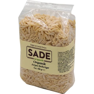 Sade Organik Arpa Şehriye 500 gr