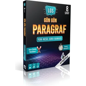 Strateji Yayınları Lgs 8.sınıf Gün Gün Parağraf Soru Bankası