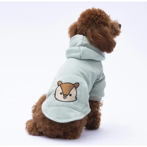 Panda Kanguru Cepli Hoodie Kedi-Köpek Hoodie- Sweatshirt Kedi Köpek Kıyafeti