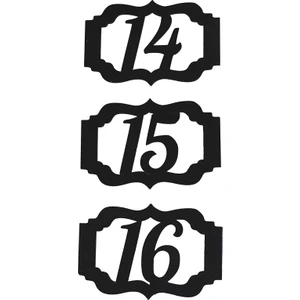 Retro Kapı Numarası