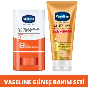 Günlük Güneş Koruyucu Stick Spf 50+ 15 G + Gluta-Hya Spf 50 Losyon 150 ml
