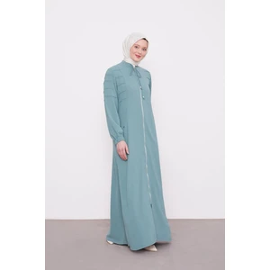 Mint Yeşili Hakim Yaka Ferace