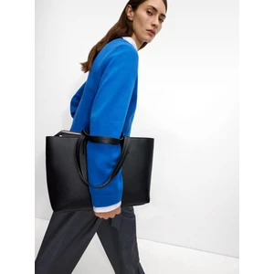 Dokulu Shopper Çanta