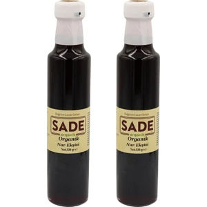 Sade Organik Nar Ekşisi 330 gr 2 li Paket