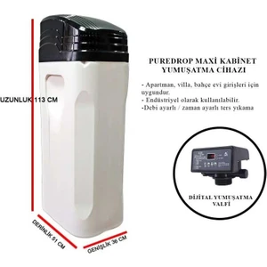 Maxi Kabinet Otomatik Su Yumuşatma Cihazı