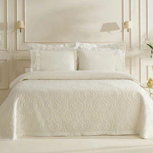 Karaca Home Glory Çift Kişilik  Pamuk 7 Parça Düet Set Ekru