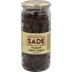 Sade Organik Siyah Zeytin 310 gr