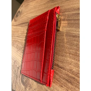 Croco Desenli Kadın Kartlık Cüzdan
