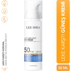 Lee Shia Leke Karşıtı Spf 50+ Yüksek Korumalı Güneş Kremi 50 ml