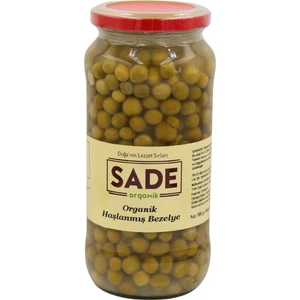 Sade Organik Konserve Bezelye 580 cc