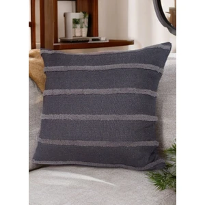 Nakışlı Kırlent Kılıfı Çizgi Nakış Klasik Model Çift Taraf  ( 40 x 40 cm ) 1'lı Kalite Kumaşı