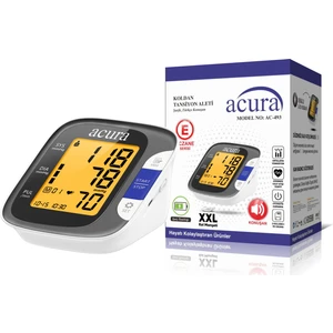 AC-493 Şarjlı, Çantalı, Xxl Ekranlı Xxl Manşetli Tansiyon Aleti