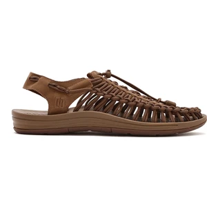 Erkek Vizon Örgülü Sandalet 25SFD696814