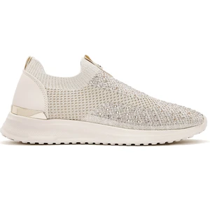 Zero Kadın Bej Taşlı Sneaker 25SFD43136F