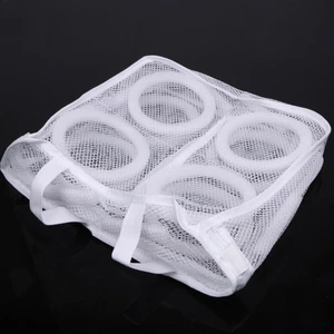 Hassas Çamaşır - Ayakkabı Yıkama Filesi Kapak Bağlamalı 35 x 20 cm