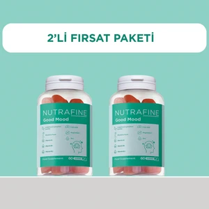 2'li Good Mood Gummy, Duygu Durumu Destekleyici, 5-Htp & Rodiola Içerikli Çiğnenebilir Vitamin Gummies