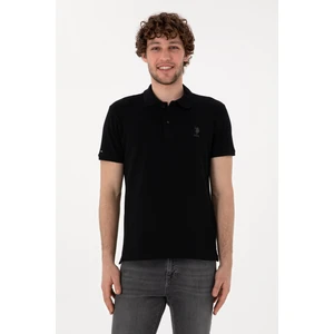 U.S. Polo Assn. Erkek Siyah Tişört Basic 50298041-VR046