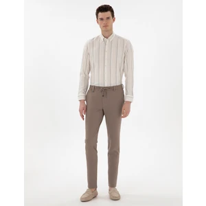 Pierre Cardin Erkek Vizon Klasik Jogger Pantolon 50306962-VR011