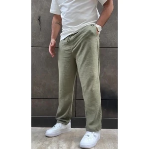 Oversize  Aerobin Keten Yazlık Ince Salaş Alt Jogger Pantolon