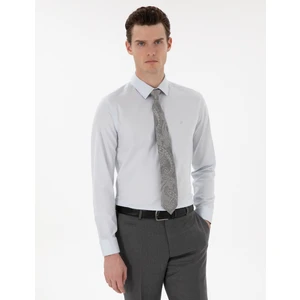Pierre Cardin Erkek Açık Mavi Slim Fit Uzun Kollu Basic Gömlek 50305250-VR003