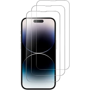 3'lü Paket iPhone 14 Pro Max Uyumlu Temperli Hd+ Cam Ekran Koruyucu (3'lü Paket)