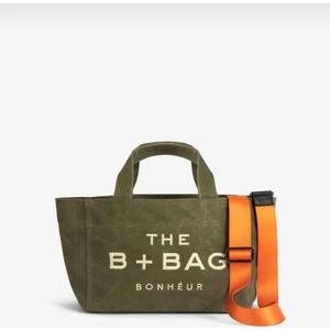 Yurtdışı Menşeili Kanvas Eskitme Çanta 30X25CM