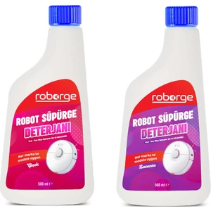 Robot Süpürge Deterjanı 500 ml x2- Çiçek - Lavanta