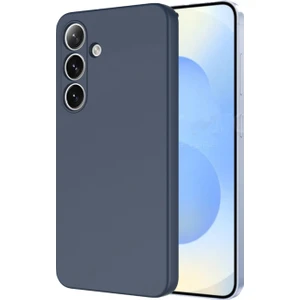 Caseworld Samsung Galaxy S25 Plus Kapak Içi Kadife Kamera Korumalı Lansman Silikon Kılıf - Petrol Mavisi