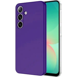 Caseworld Samsung Galaxy A26 Kapak Içi Kadife Kamera Korumalı Lansman Silikon Kılıf - Mor