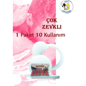 10'lu Us Mâxforc€ Tablet 130 Mg S€rtlestırcı ,g€cıktırcı,ıst€k Arttırıcı P€rformans