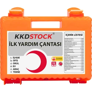 Kkdstock Ilk Yardım Çantası Ilk Yardım Seti Ecza Dolabı Iş Yeri Tipi Duvara Monte Acil Müdahale Çantası