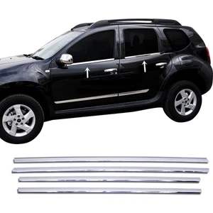 My Tuning Dacia Duster Krom Cam Çıtası 4 Parça P.ÇELİK 2010-2017 arası