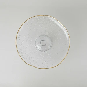 Bubble Ayaklı Servis 33 cm Gold